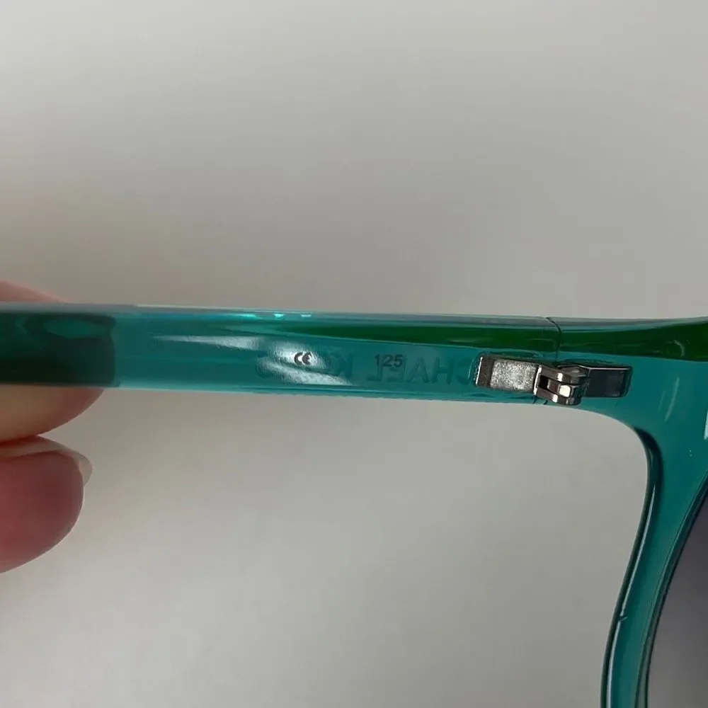 Michael Kors La Palma M2728S Turquoise & Green Oversized Sunglasses
